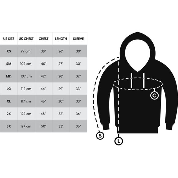 Made It Out Of Bed Mushroom Floral Design Unisex Black Hoodie - Size L - Picture 7 of 7